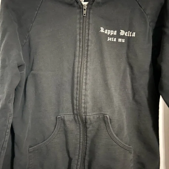 LAST CALL! MAKE OFFER!
Black Kappa Delta Hoodie and Pants Set - Picture 3 of 6
